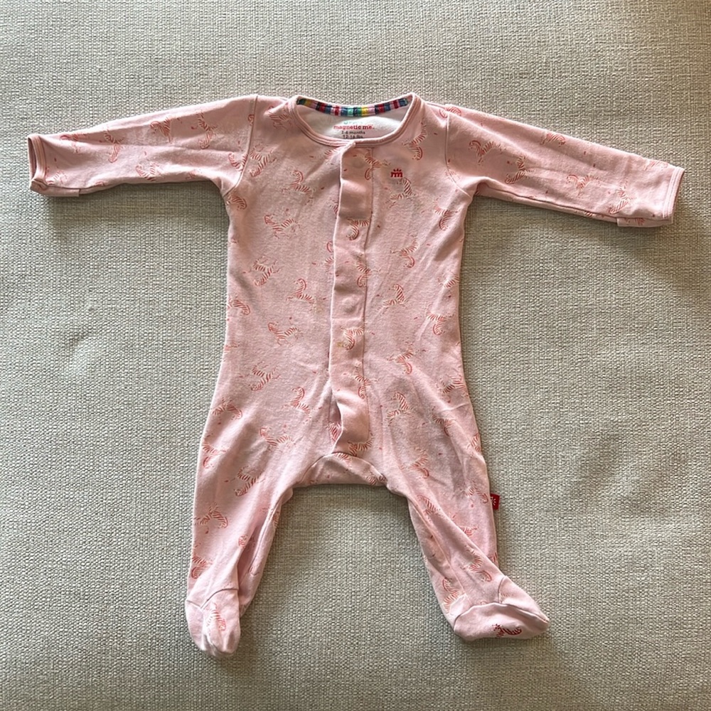 Magnetic me footed pajamas